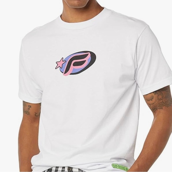 Amazon Music Cameron Galley collaboration Tee with Pink and Black Graphic - Picture 2 of 10